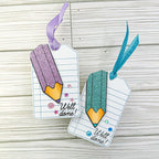 Simon Says Stamps and Dies Just Write set832jw Cheering for You Encouragement Tags