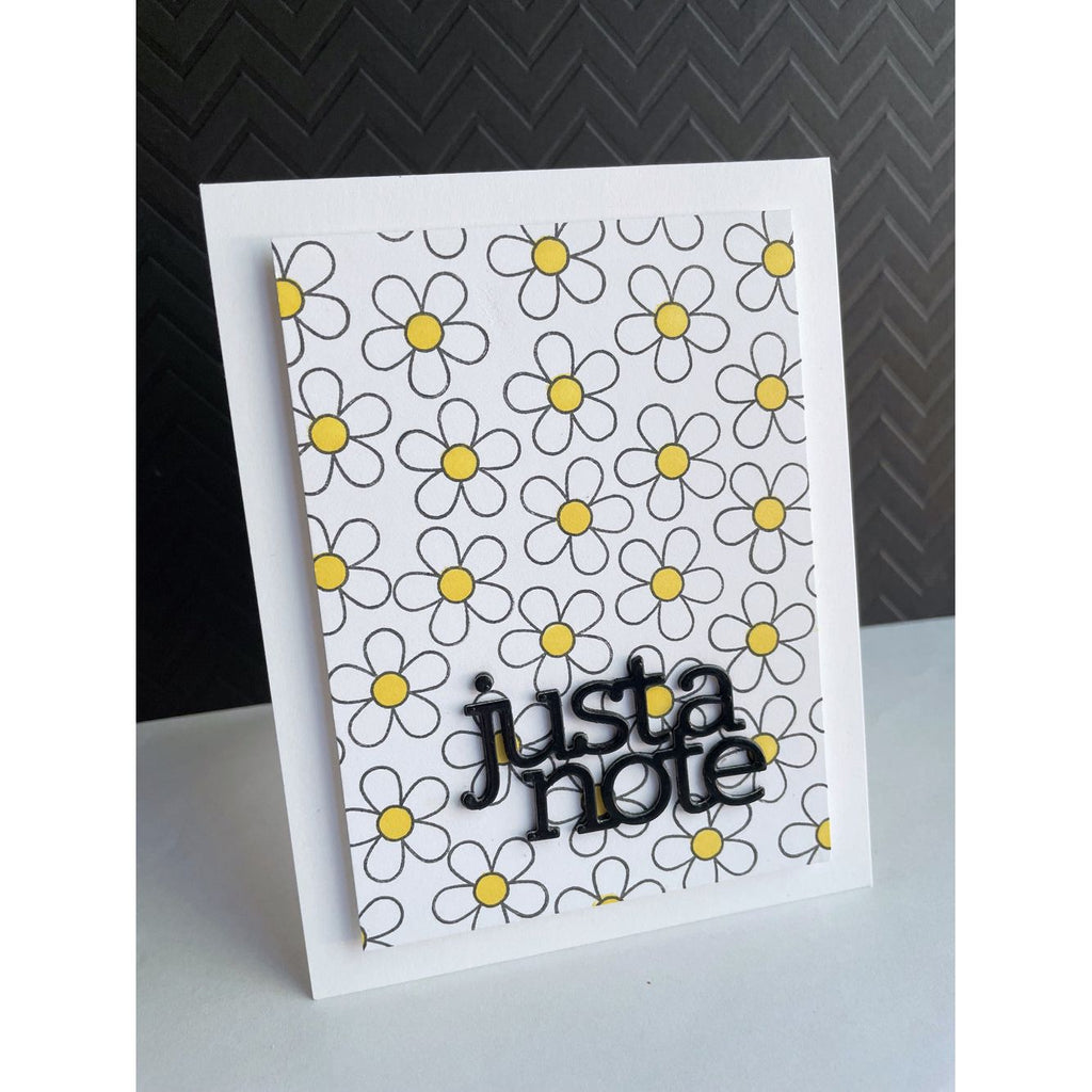 CZ Design Just a Note 2 Wafer Dies czd234c Celebrate Just a Note Card | color-code:ALT08