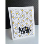 CZ Design Just a Note 2 Wafer Dies czd234c Celebrate Just a Note Card | color-code:ALT08