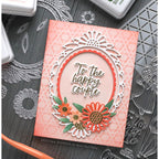 Simon Says Stamp To the Happy Couple Greetings Wafer Dies 1080sdc Celebrate Wedding Card | color-code:ALT05