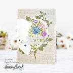 Honey Bee Textiles And Textures Vintage 6 x 8.5 Paper Pad hbpa-053 Friendship Card