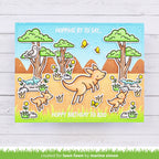 Lawn Fawn Kanga-rrific Add-On Clear Stamps lf3346 to roo