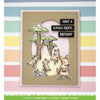 Lawn Fawn Set Kanga-rrific Add-On Clear Stamps and Dies Birthday