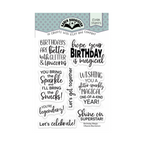 Karen Burniston Birthday Magic Clear Stamps cs017