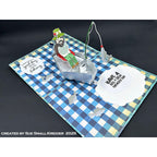Karen Burniston Boat Pop Up Dies and Fishing Boat Add Ons Set fishing