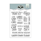 Karen Burniston Cat Sayings Clear Stamps cs027