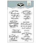Karen Burniston Christmas Wishes Clear Stamps cs022