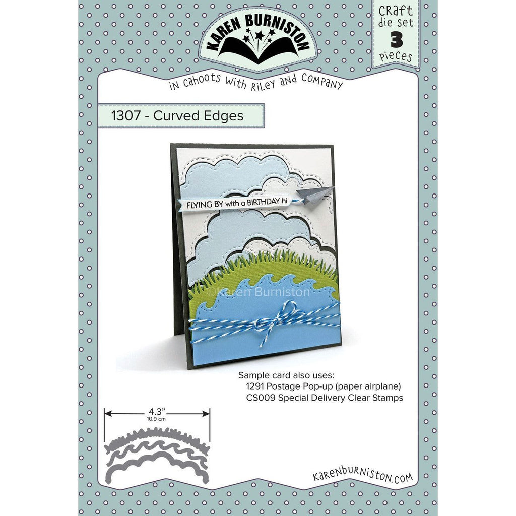 Karen Burniston Curved Edges Dies 1307