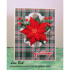 Karen Burniston Poinsetta Dies 1286 plaid