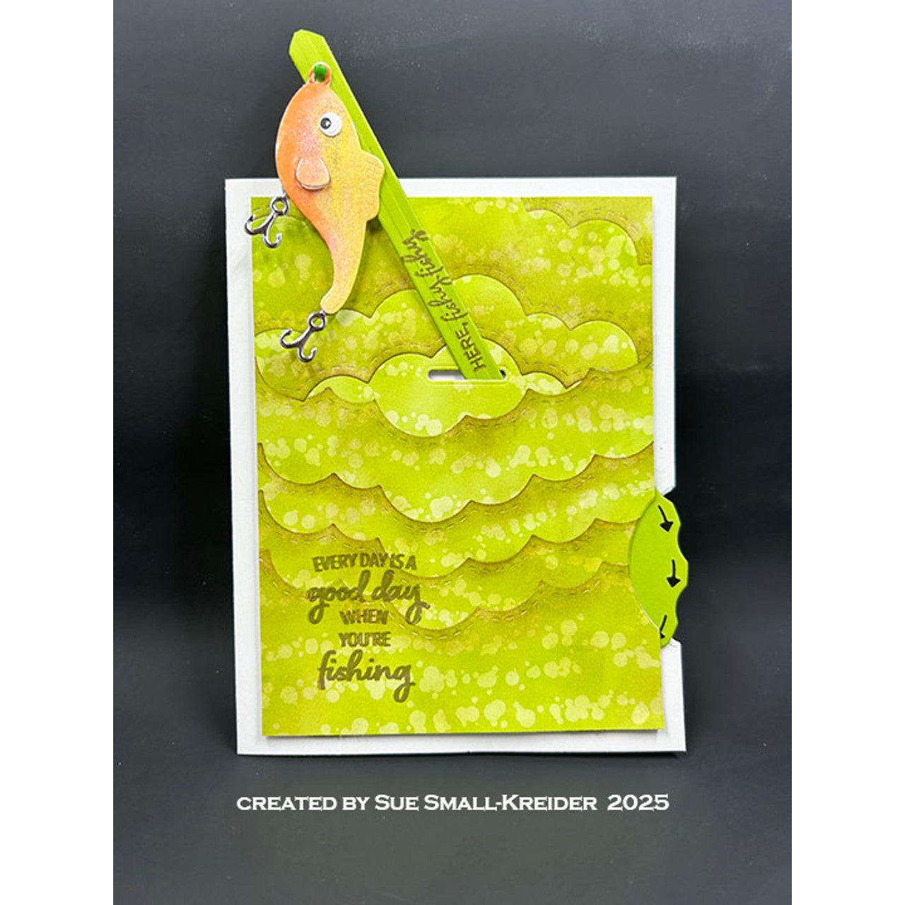 Karen Burniston Whirly Wheel Dies 1306 fish