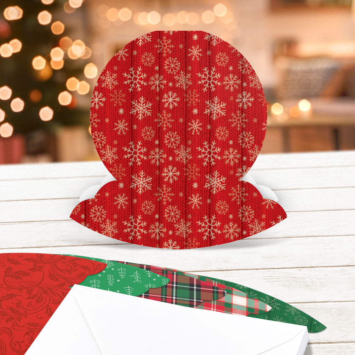 Katy Sue Designs Christmas Circle Rocker Cards and Envelopes 05-10026ccr colors