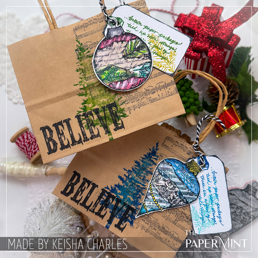 Tim Holtz Cling Rubber Stamps Just Believe cms031