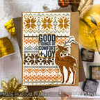 Tim Holtz Cling Rubber Stamps Season's Silhouettes cms117