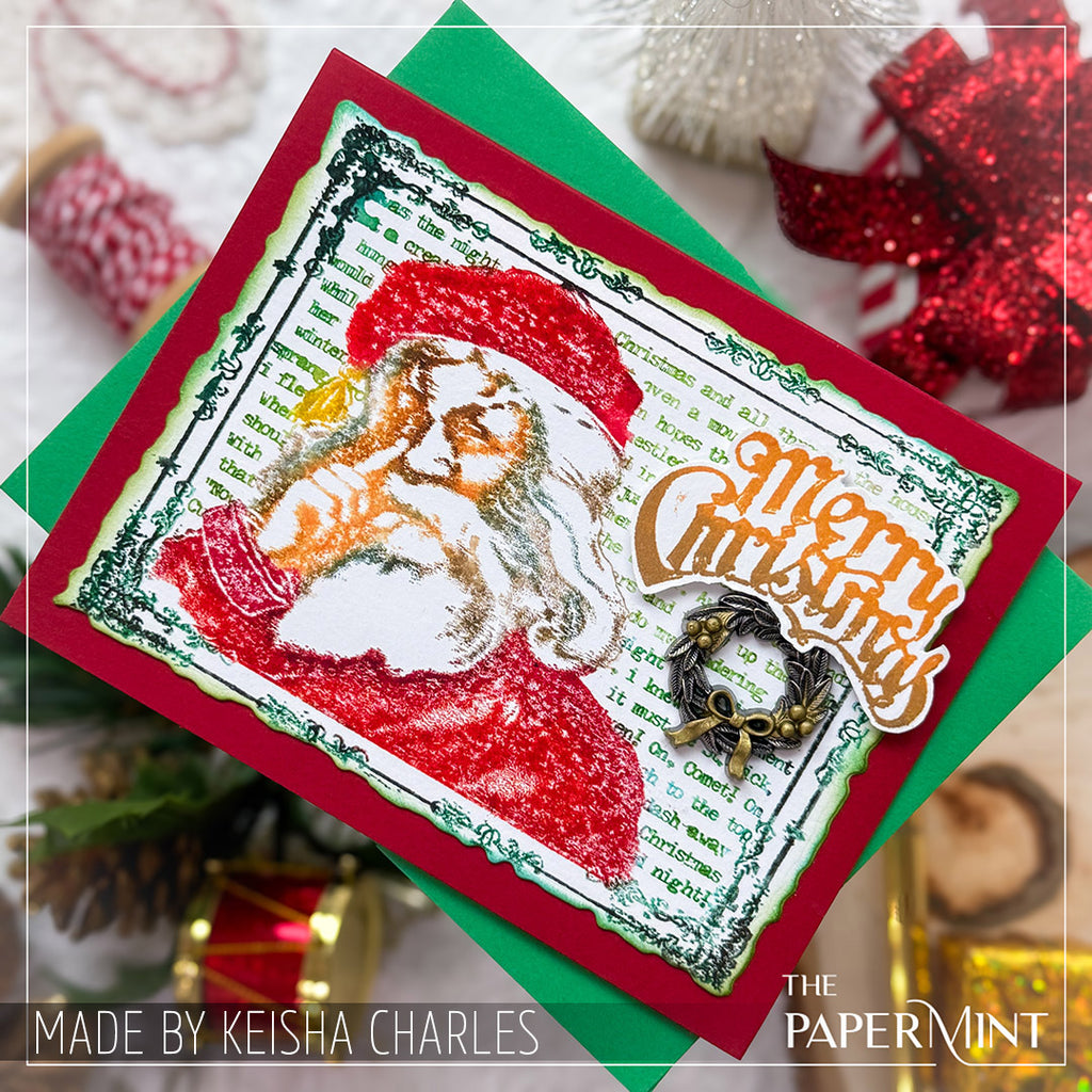 Tim Holtz Cling Rubber Stamps Mini Holidays cms066