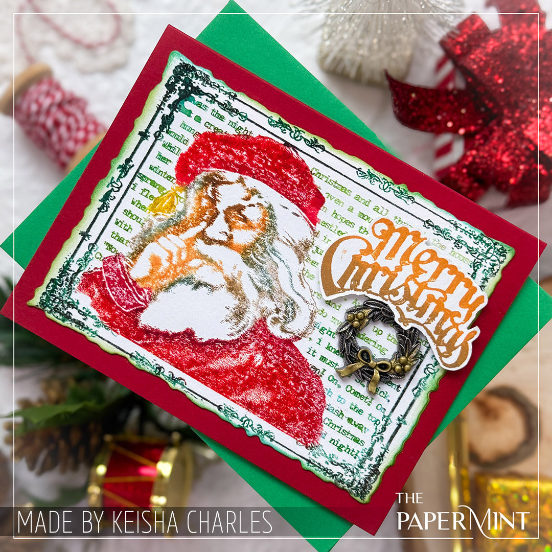 Tim Holtz Cling Rubber Stamps Mini Holidays cms066
