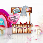 Simon Says Clear Stamps Kissing Booth 3014ssc Smitten Valentine's Day Card | color-code:ALT01