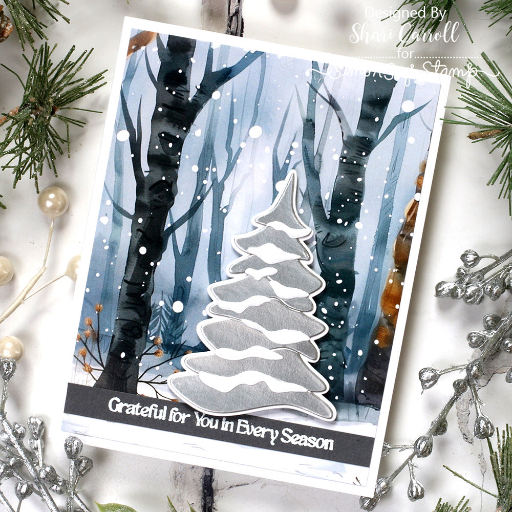 Simon Says Stamp Card Kit of the Month January 2026 The Small Things ck0126 Winter Card