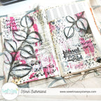 Sweet 'N Sassy The Lord Is Near Clear Stamps cws-24-008 Bible Journaling Card