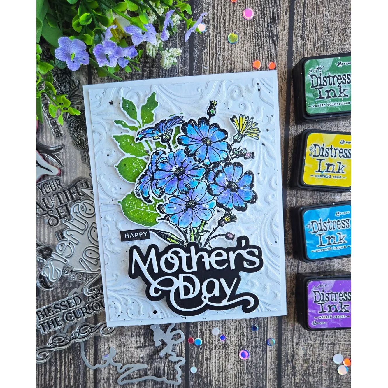 Simon Says Stamp Mother's Day Wafer Dies 1303sdc You Are My Favorite Mother's Day Card