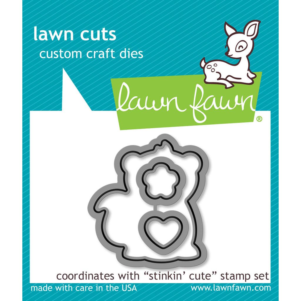 Lawn Fawn Stinkin' Cute Lawn Cuts Dies lf1023