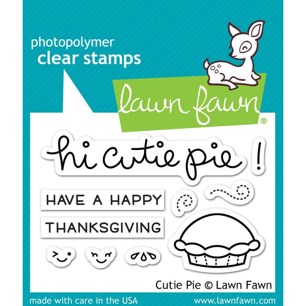 Lawn Fawn Cutie Pie Clear Stamps lf1210