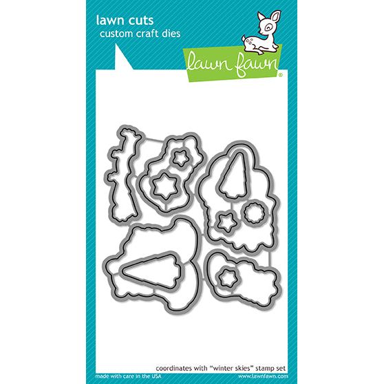 Lawn Fawn Winter Skies Die Cuts lf1764