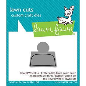 Lawn Fawn REVEAL WHEEL CAR CRITTERS Die Cuts lf2340