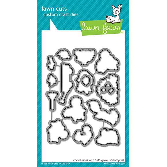 Lawn Fawn Let's Go Nuts Die Cuts lf2408