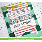 Lawn Fawn Set All the Party Hats Stamps and Dies lf6atpa critter birthday