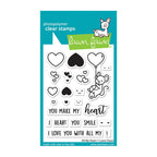 Lawn Fawn All My Heart Clear Stamps lf3017