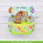 Lawn Fawn Yappy Birthday Clear Stamps lf3158 yappy