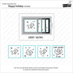 Lawn Fawn Flappy Holiday Clear Stamps lf3229 inspiration