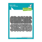 Lawn Fawn Giant Outlined Gracias Dies lf3448