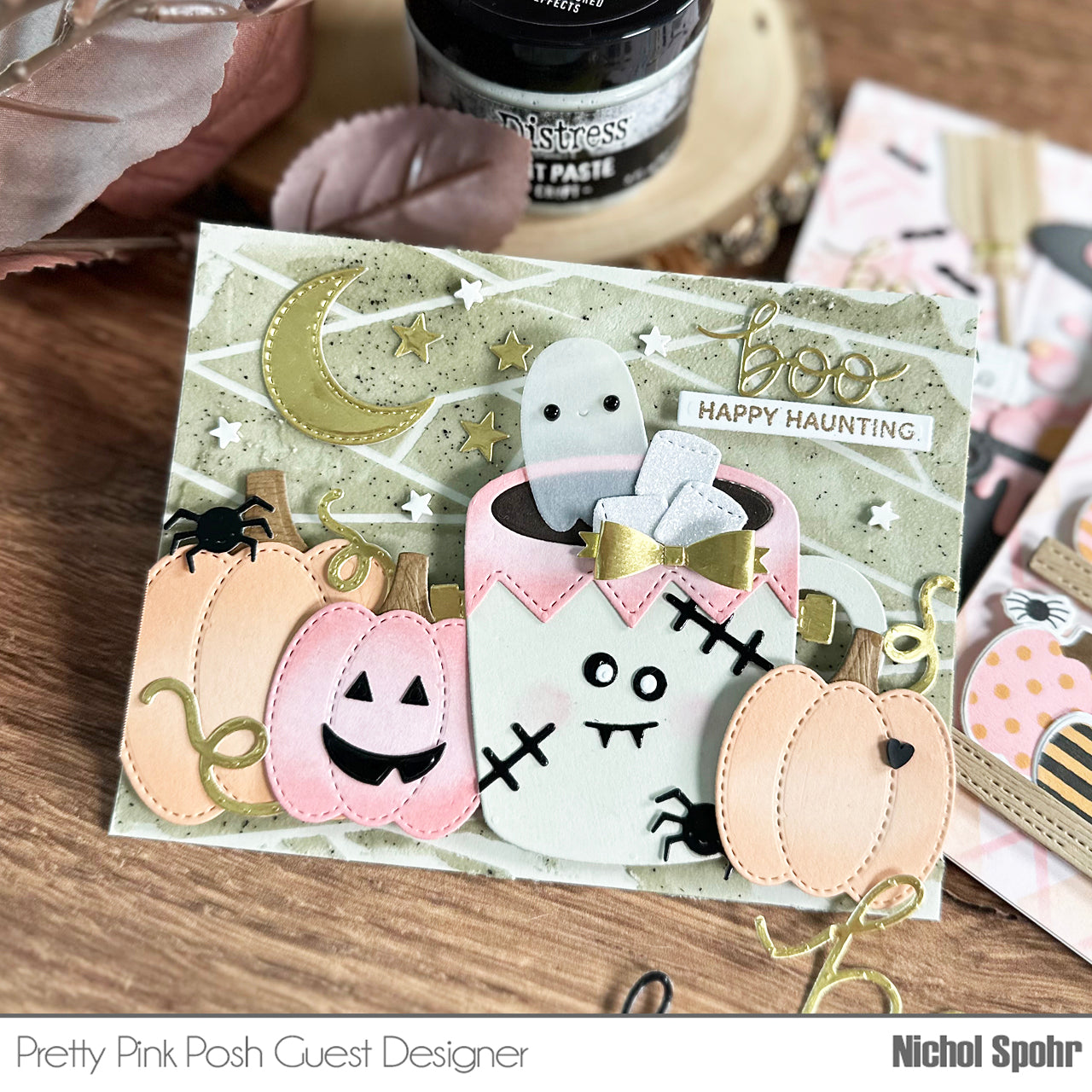 Pretty Pink Posh Ghost Shaker Dies pretty pumpkins | color-code:ALT01
