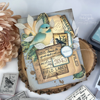 Simon Says Stamp Field Notes Wafer Dies 396sss Vintage Card | color-code:ALT16