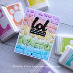 CZ Design Stamps and Dies LOL + Emoji Bundle set1034lot Happy Camper LOL Card | color-code:ALT03