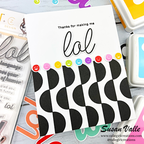 CZ Design Stamps and Dies LOL + Emoji Bundle set1034lot Happy Camper LOL Card | color-code:ALT05