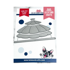 La-La Land Crafts Beach Umbrella Dies 8942