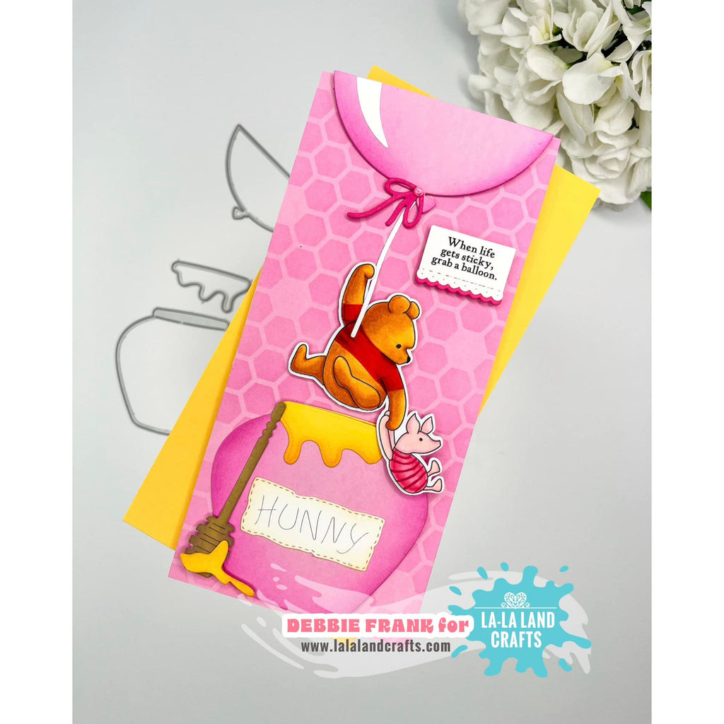 La-La Land Crafts Honeycomb Stencils st041 hunny