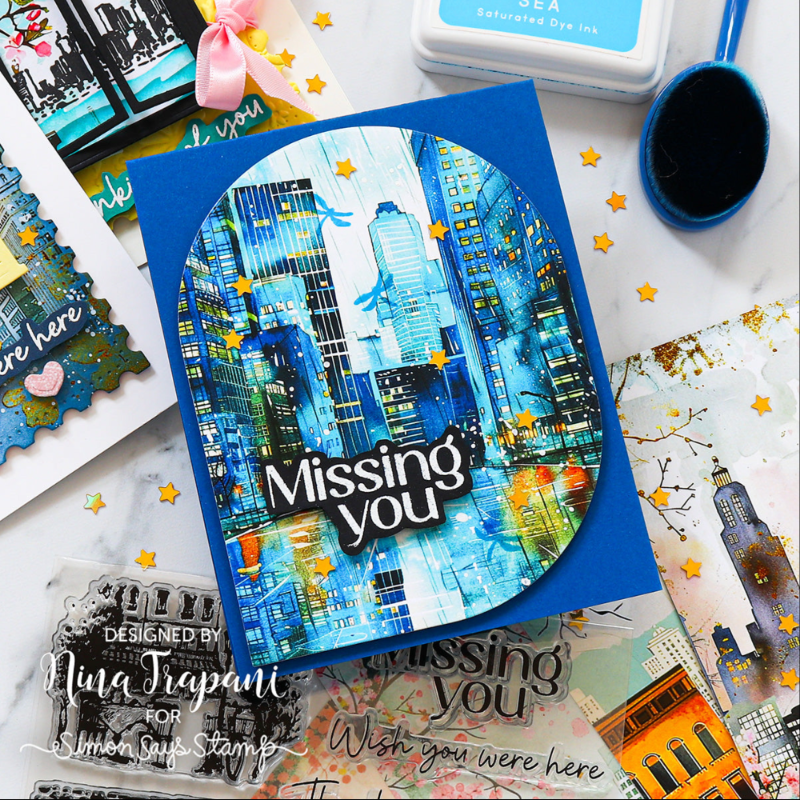 La-La Land Crafts In the City 6x6 inch Paper Pack dp048 missing you