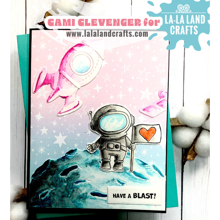 La-La Land Crafts Moonscape Die 8908 flag