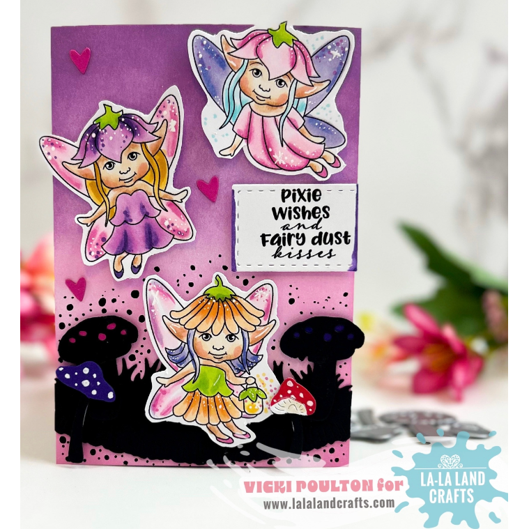 La-La Land Crafts Mushrooms Dies 8752 pixies