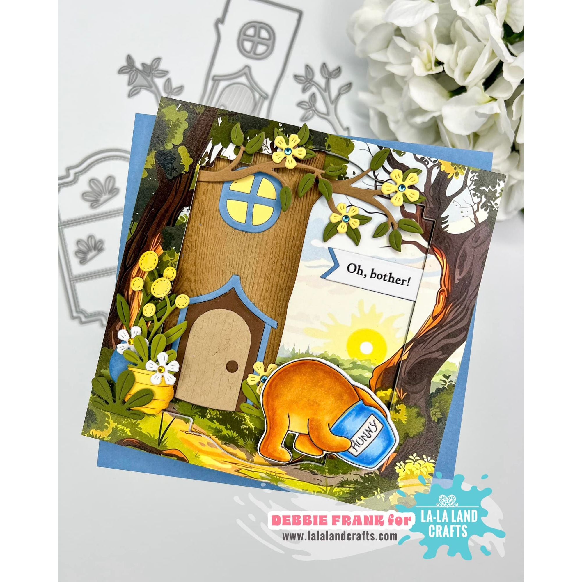 La-La Land Crafts Oh Bother Clear Stamps cl183 flowers