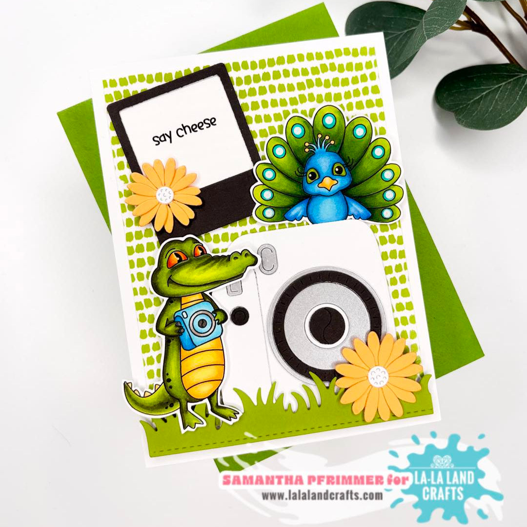 La-La Land Crafts Oh Snap Clear Stamps cl169 flowers