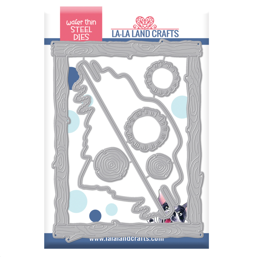 La-La Land Crafts Rustic Frame Dies 8974