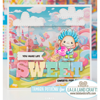 La-La Land Crafts Small Candies Dies 8802 sweets