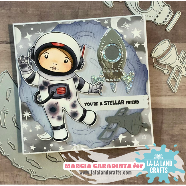 La-La Land Crafts Spaceship Dies 8910 space