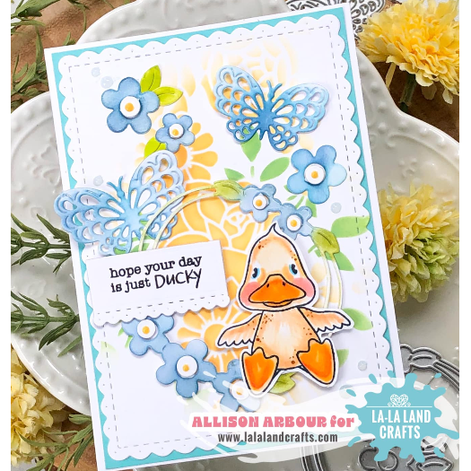 La-La Land Crafts Spring Song 6x6 inch Paper Pack dp040 duck