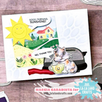La-La Land Crafts Toaster Dies 8975 sunshine
