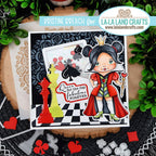 La-La Land Crafts Wonderland Stencil ST031 queen